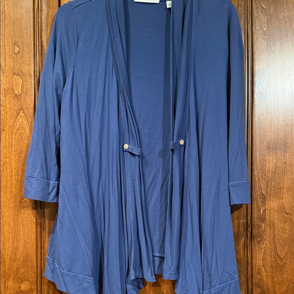 Liz Claiborne Navy Knit Sweater